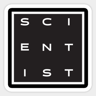 Scientist Sticker